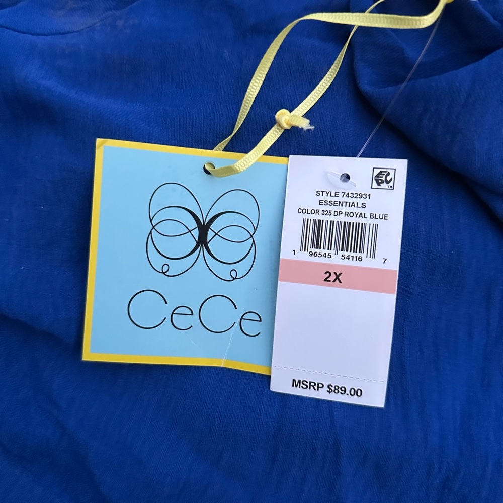 CeCe Royal Blue Garment - Picture 4 of 5